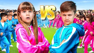 BOYS vs. GIRLS CHALLENGE Collection of Best Videos from Diana and Roma