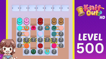 Knit Out Level 500 Solution Walkthrough