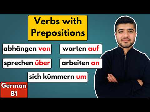 Verbs with Prepositions in German | Explained in Detail | German B1