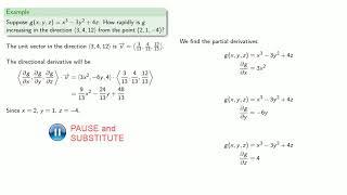The Directional Derivative, Part Two