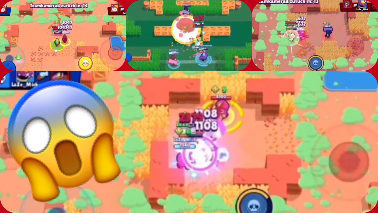 Brawl stars Funny moments 😱 