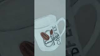 3D cup drawing/Coffee Mug drawing/How to draw 3D coffee mug
