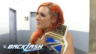 Becky Lynch's SmackDown Women's Championship is coming to bed with her: Backlash 2016 Exclusive