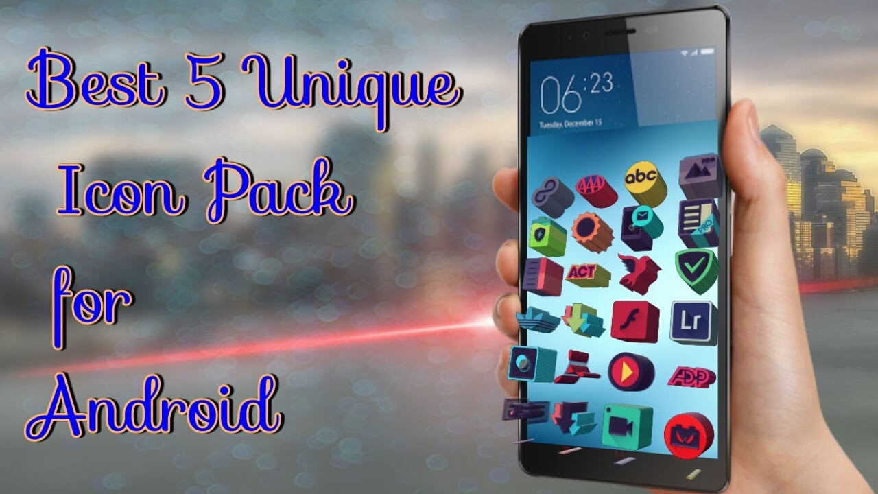 Best 5 Unique Icon Packs For Android