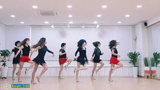 La Llama Cha |Cha Cha line dance|Improver|다함께 신나게 차차