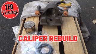 1985 Toyota Celica GT-S / Supra RA65 MA60 | Front Brake Caliper Rebuild | How To