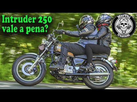 Rodolfinho da Z- Testando Suzuki Intruder 250. 