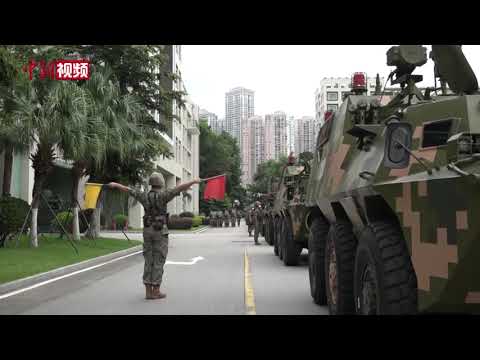 驻澳门部队第23次建制单位轮换顺利完成