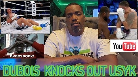 Daniel Dubois gets cheated out of the Heavyweight Titles...😮😮