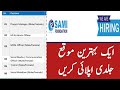 SAMI Foundation Heatwave Anticipatiory Project NGO jobs in Nawab Shah | Sindh jobs 2024