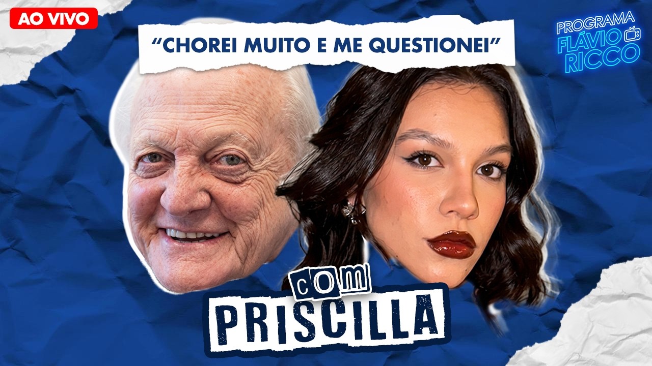 FLÁVIO RICCO recebe PRISCILLA | Programa Flávio Ricco