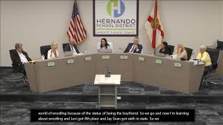 March 24, 2026: HCSD School Board Meeting