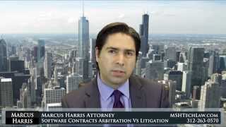 ERP Software Contracts: Arbitration vs Litigation Call (312) 263-0570