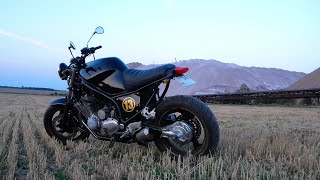 1997 Yamaha XJ 900 Diversion. Постройка Custom. Сборка. Cafe racer