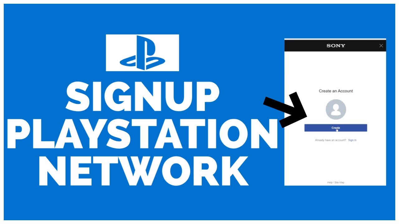 How to Sign Up PlayStation Network 2023? PlayStation Account Opening &  Registration 