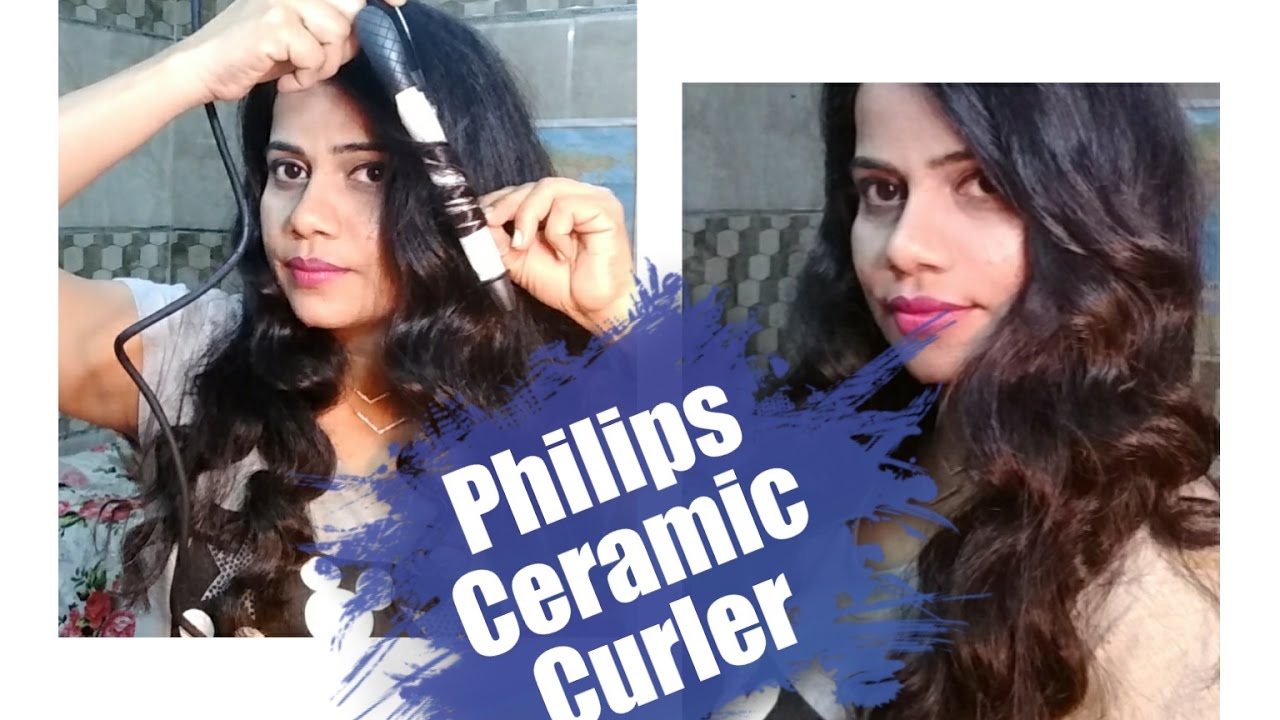 hair straightening and curling machine philips