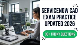 Pass the ServiceNow CAD Exam 2026 | Certified Application Developer Practice and Training