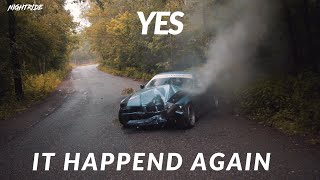 We crashed BMW E36 while drifting... AGAIN