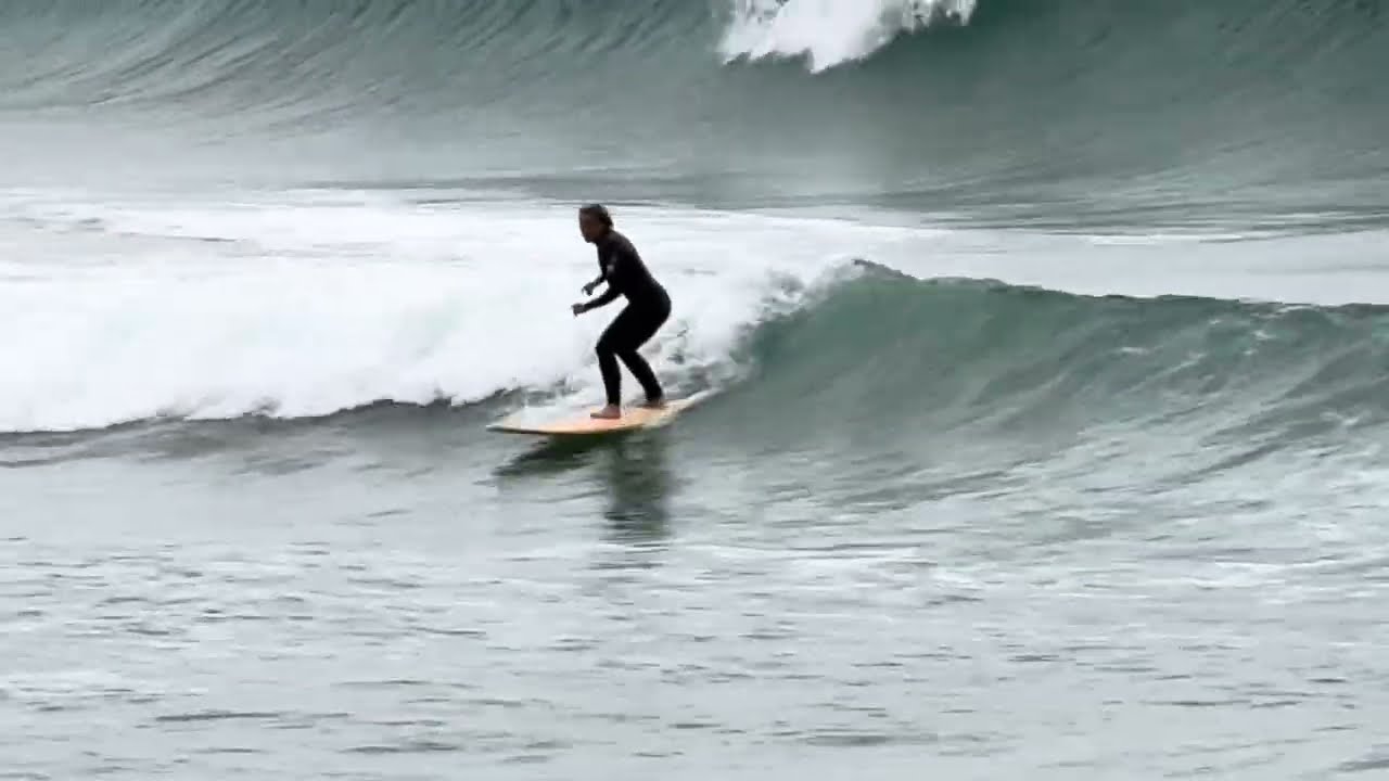 Surfers at Terrigal Beach. 