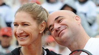Tennis Legends Andre Agi & Steffi Graf Enduring Love & Stunning Photos Tennis Couple Biography