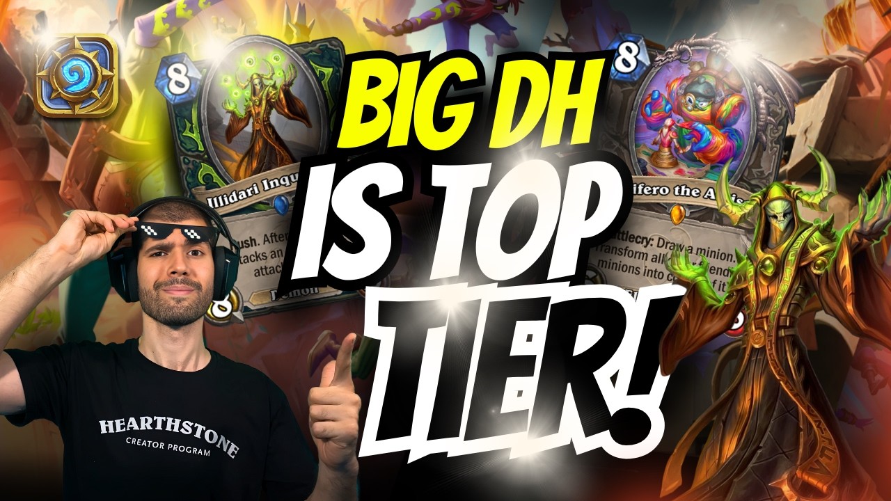 🔥 BIG DH IS INSANE! 💥 Hearthstone GUIDE + Gameplay Postpatch!