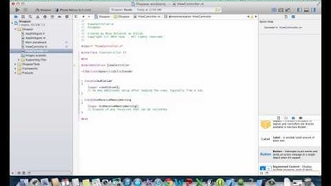 Xcode 5 - Appear and Disappear | Tutorial