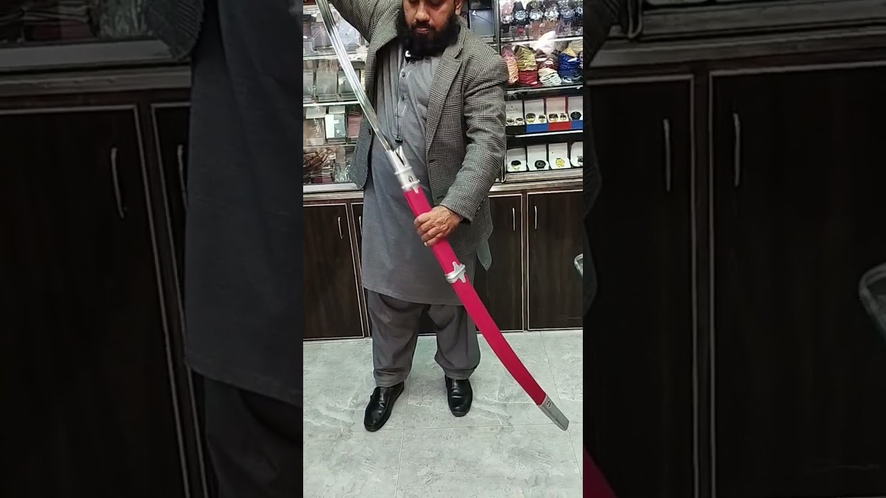 Cavalry Saber | Ceremonial Sword | Curved Blade | High Carbon Steel | Whatsapp 03487805301