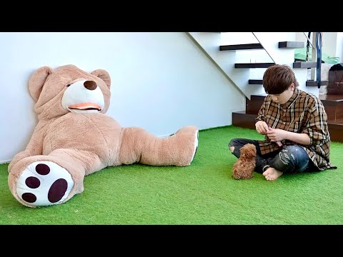 【モニタリング】巨大ぬいぐるみがいきなり動き出したらどんな反応するのか？