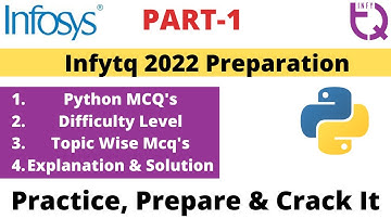 Infytq Preparation | Python MCQ