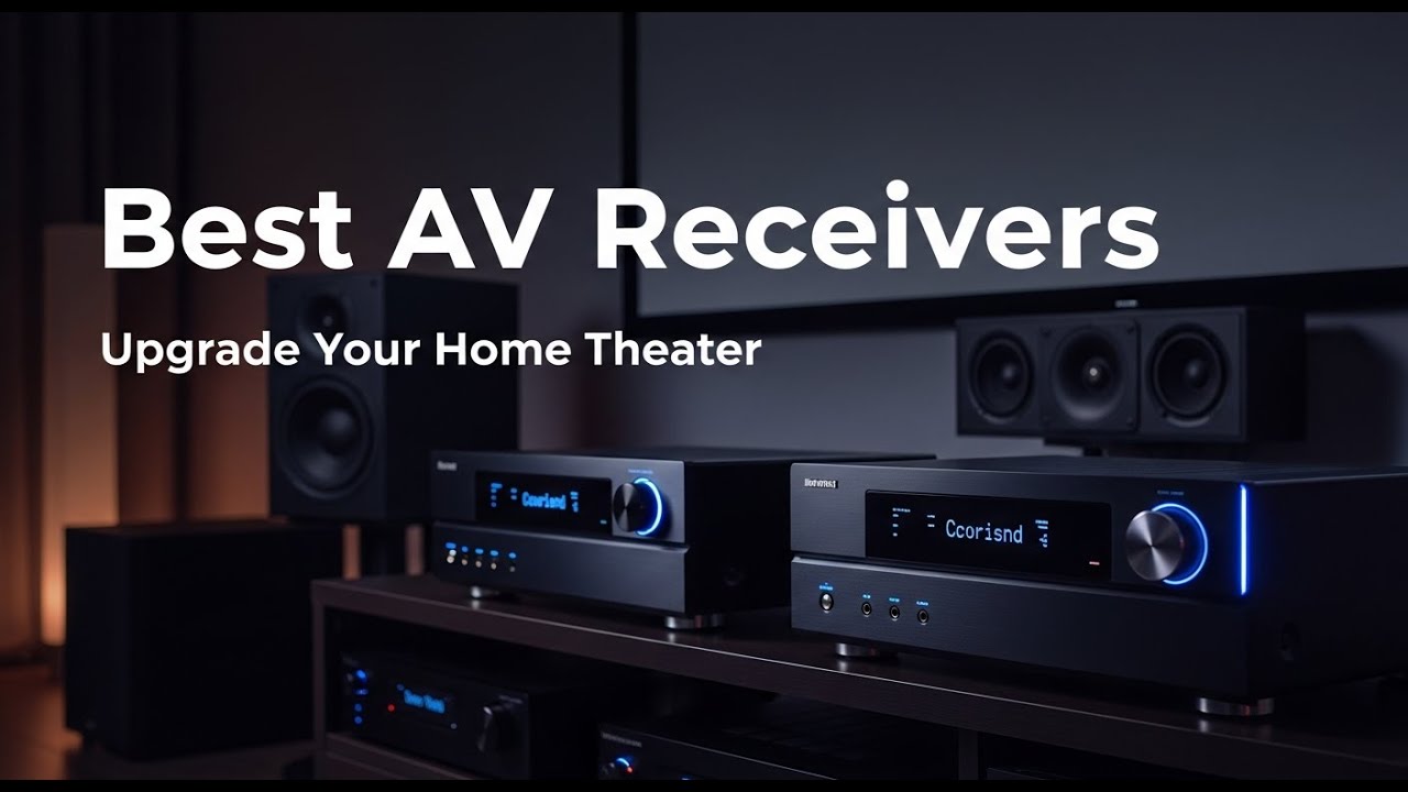 TOP 5 Best AV Receivers 2026 | Best home theater receiver