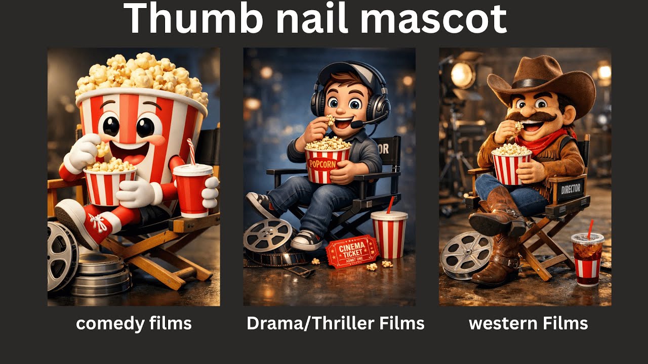 Meet the Film Review Mascots 🎥 | Genre-Based Movie Review