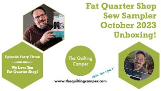 Sew Sampler Box from Fat Quarter Shop - October 2023