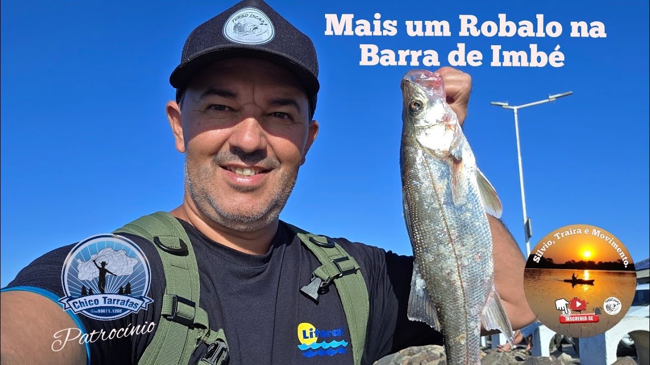 Pesca de Robalo na barra de imbe. #pesca #fishing #Imbé - YouTube