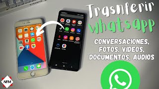 Transferir whatsapp de android a iphone 2024