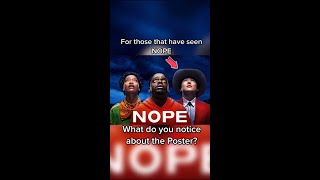 Something CRAZY is HIDDEN in the NOPE Poster?! 🤯 #Shorts