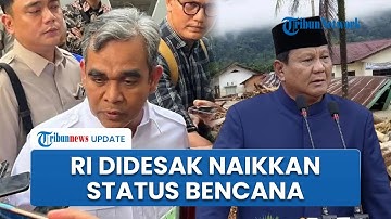 Alasan Pemerintah Belum Naikkan Status Tanggap Darurat Bencana Sumatera, Muzani: RI Punya Kalkulasi
