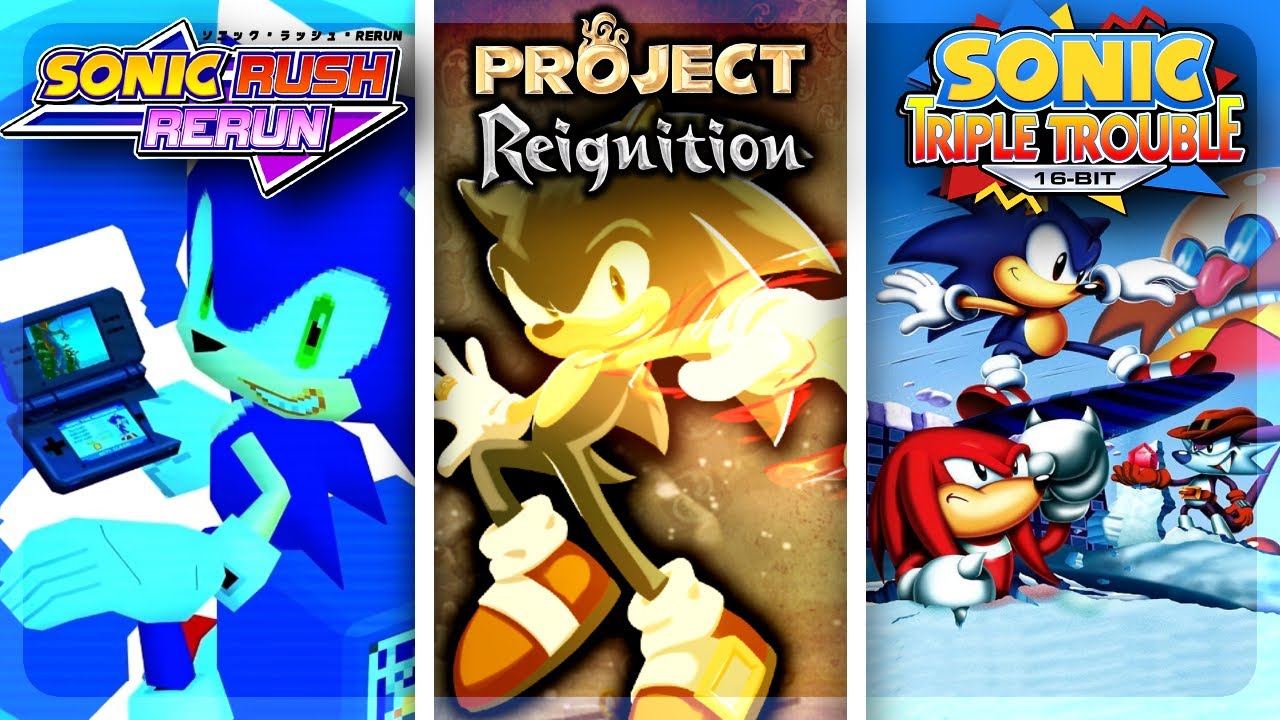 (LIVE) Playing Sonic Fan Remakes