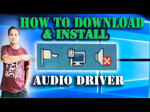 PAANO AYUSIN ANG COMPUTER NA WALANG SOUND: HOW TO DOWNLOAD AUDIO DRIVERS