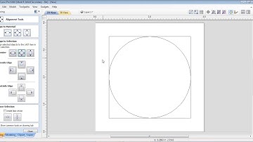 VCarve Part 1   Create Coaster