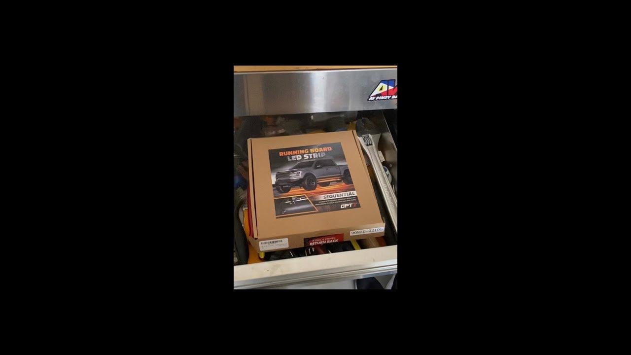Opt7 running board leds 2004 Ram YouTube