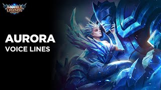 Aurora (Old) - All Voice Lines | Mobile Legends Bang Bang