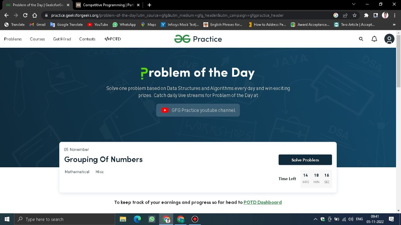 Grouping Of Numbers | GeekForGeek | Python - YouTube