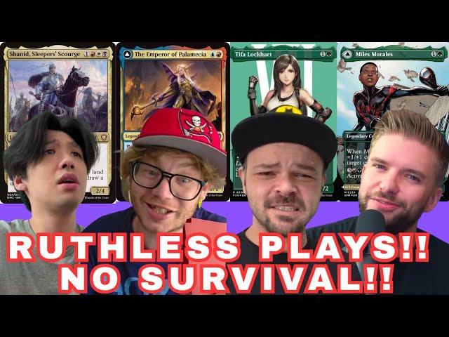 The Kings Table Ep1: Commander game with Joel are Magic, SquireNate, Keeping it Casual and KingLuke! thumbnail