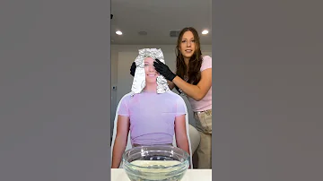 Bleaching Cardboard Cutouts Hair