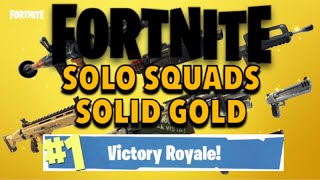 INSANE FORTNITE 9 KILL SOLO SQUADS, SOLID GOLD DUB