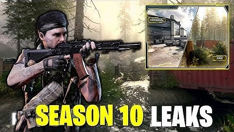COD MOBILE season 10 leaks: MAP || pine map video||