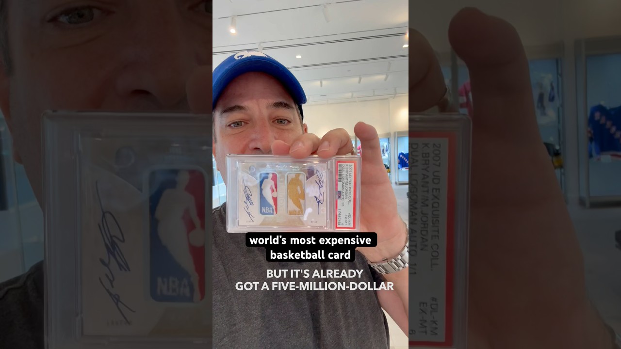 World’s most expensive basketball card. $6 MIL with a week to go in bidding! 