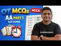 ACCA | F8 | AA | OT | Past Papers MCQs | Part 1 | CA Abhishek Bansal