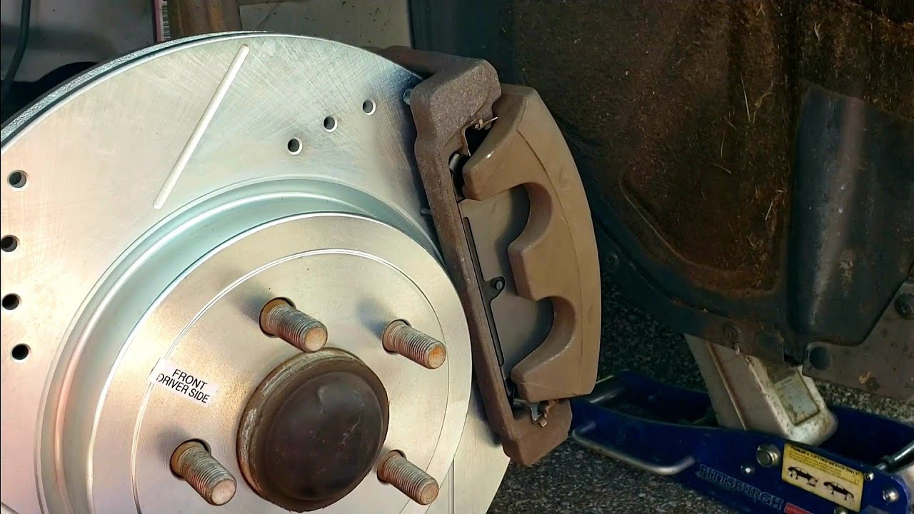 2011-2014 Dodge Charger Front Brakes Pads & Rotors - YouTube