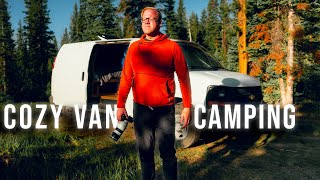 Cozy Van Camping in Remote Colorado Forests & Alpine Lakes